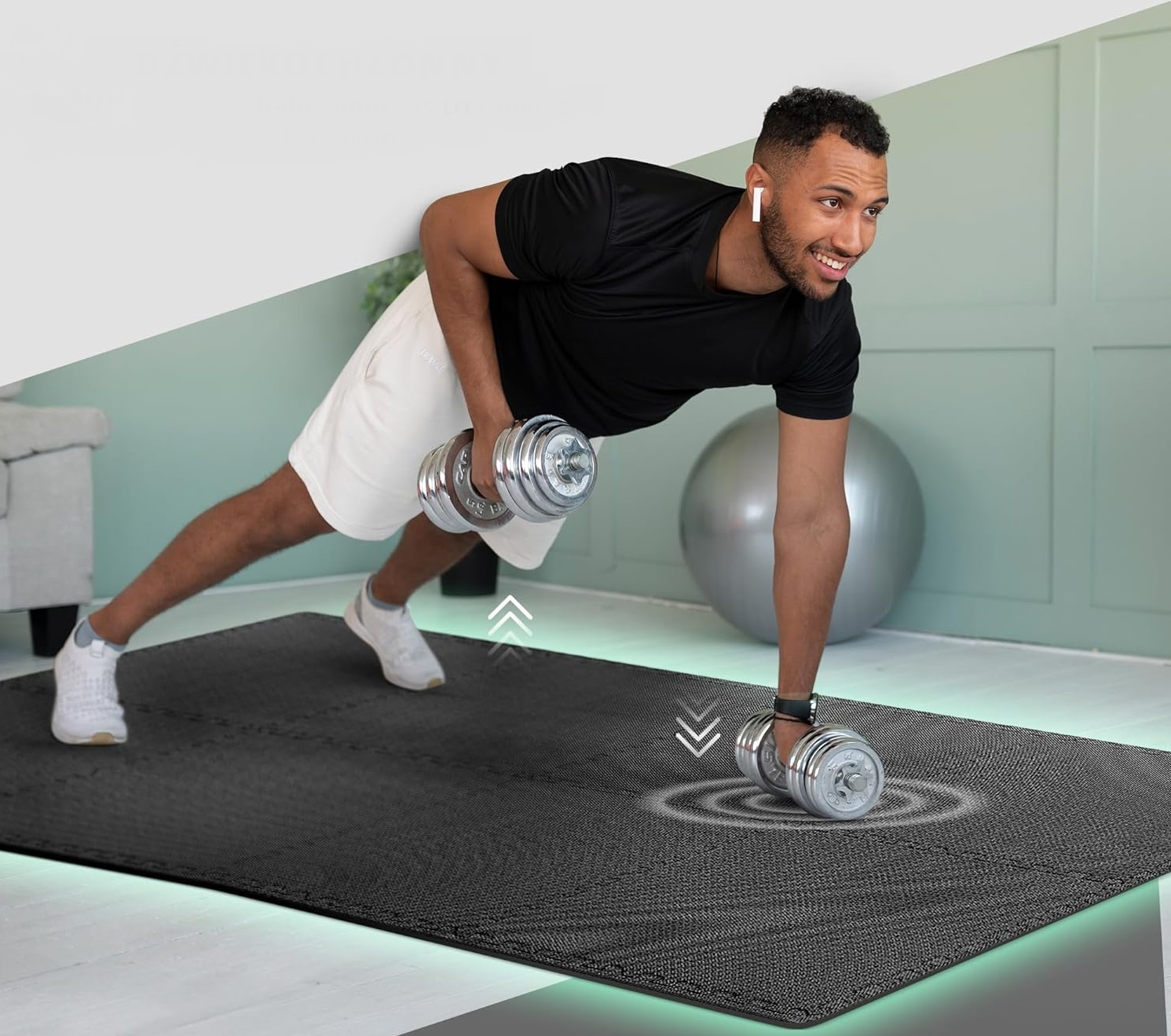 fitness puzzle podložka na cvičenie